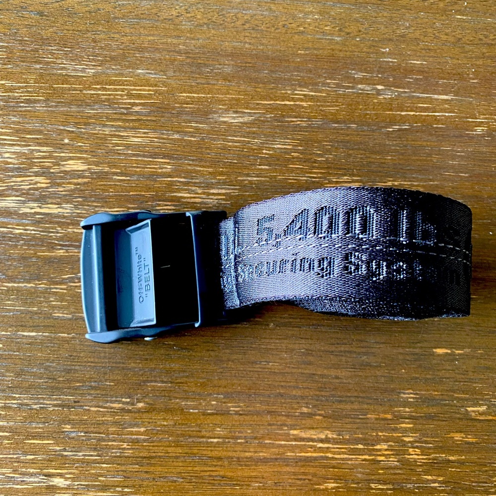 *Authentic OFF WHITE BELT*
